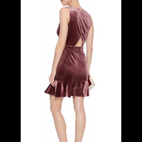 Rebecca Minkoff Velvet Mini Dress - Picture 1 of 4